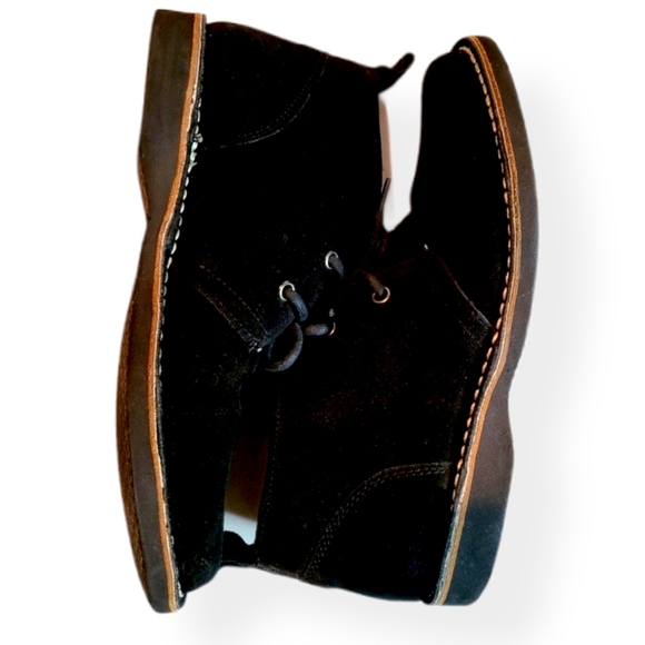 Roots Black Suede Chukka Boot - Picture 4 of 11